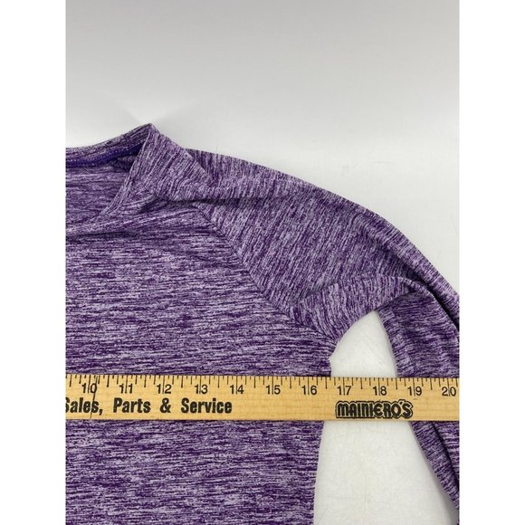 Danskin Now Girl's Long Sleeve Purple Activewear Shirt Top Size XL 14-16 - Picture 4 of 7